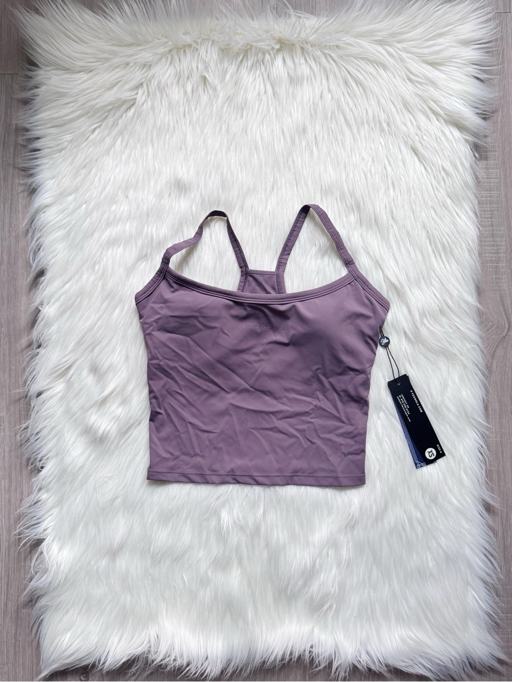 Youngla Core Edge Tank Plum Purple